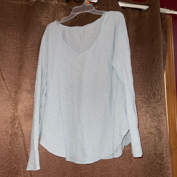 Blue plain long sleeve - Picture 1 of 1